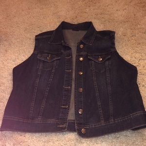 Faded glory jean vest!